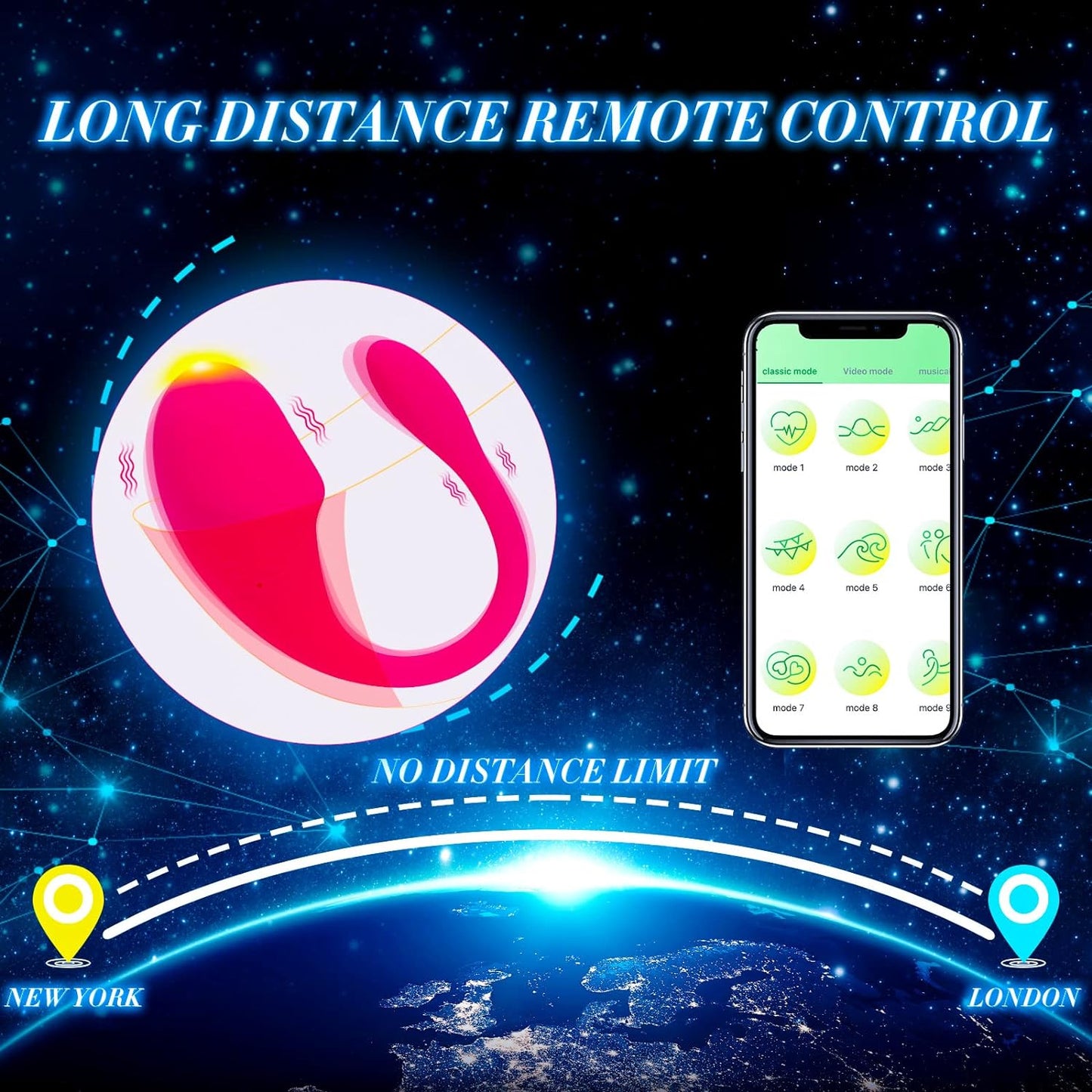 Kaiagame Remote Control Vibrator, Wearable Vibrator with Remote, App Controlled Vibrator Long Distance Vibrator Bluetooth Sex Toy, Couples Sex Toys for Her, Vibradores Juguete Sexual Adult Toys Seller Assistant App:  Fetching data...